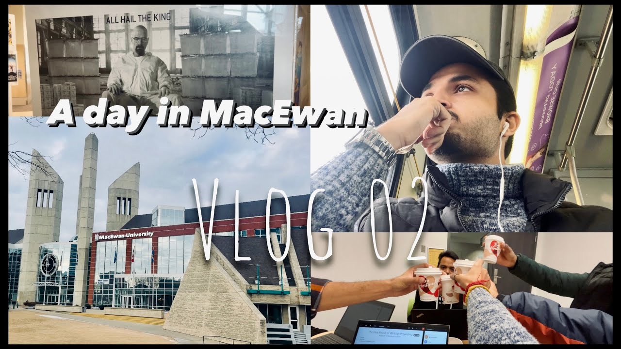 Vlog 02 | A Day in MacEwan University 2024 | ETS story