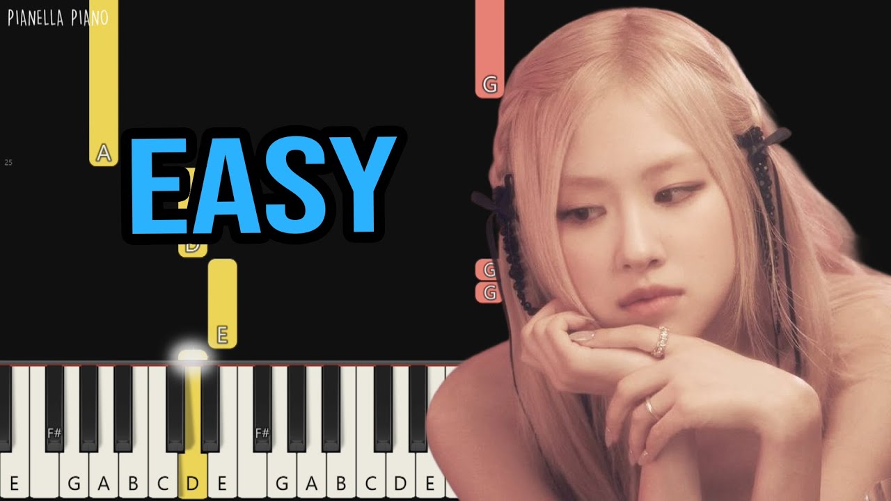 ROSÉ - call it the end | EASY Piano Tutorial by Pianella Piano