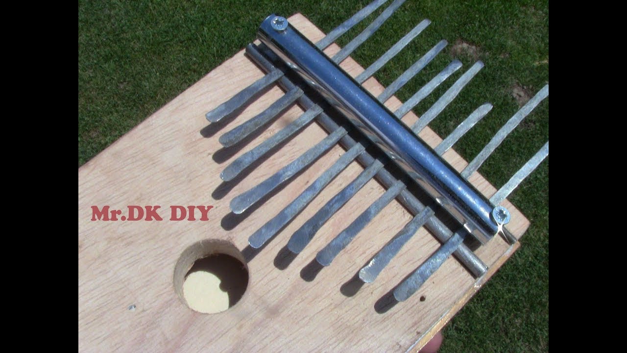 How to Make a Kalimba (Thumb piano) / DIY