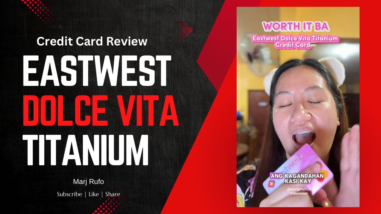 Eastwest Dolce Vita Titanium Mastercard | Credit Card Review | Credit Card for Beginners