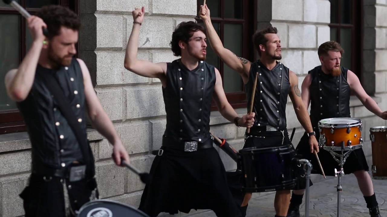 Street performance, Dublin, Ireland