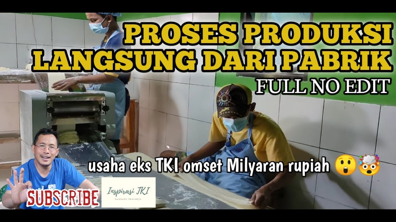 MEMBUAT KULIT PANGSIT DIMSUM lentur tipis tidak kering bila dingin. full no edit.