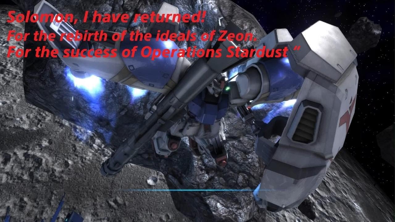 MOBILE SUIT GUNDAM BATTLE OPERATION 2_Solomon I Have Returned!