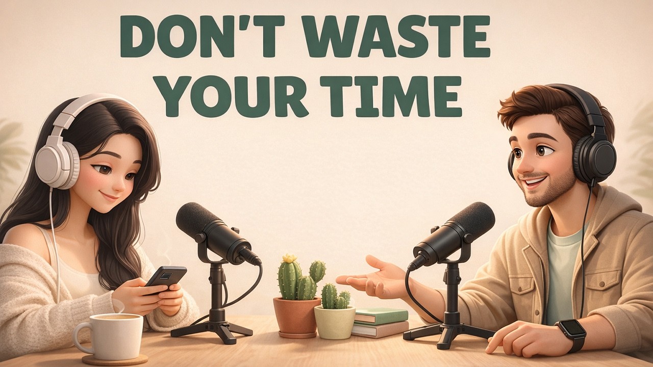 Don’t Waste Your Life | English Podcast for Easy Conversation in Daily Life | Learn English Fast