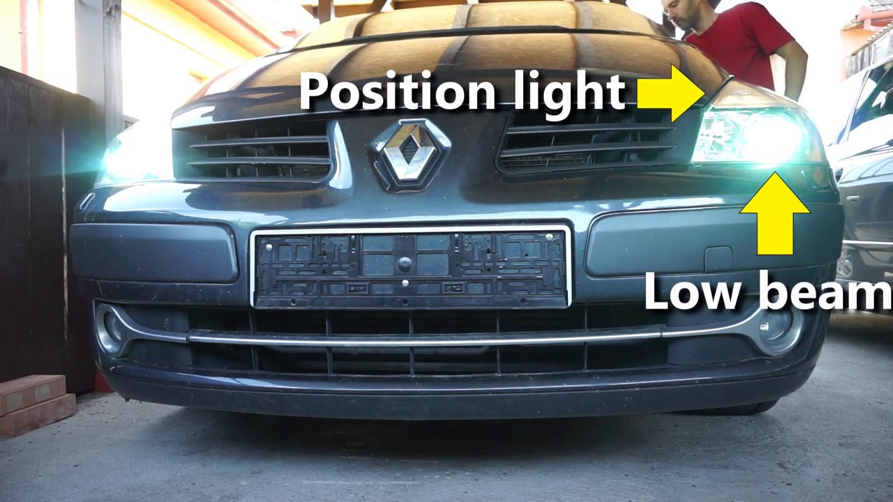 Renault Espace: Manual Lights + Automatic Lights