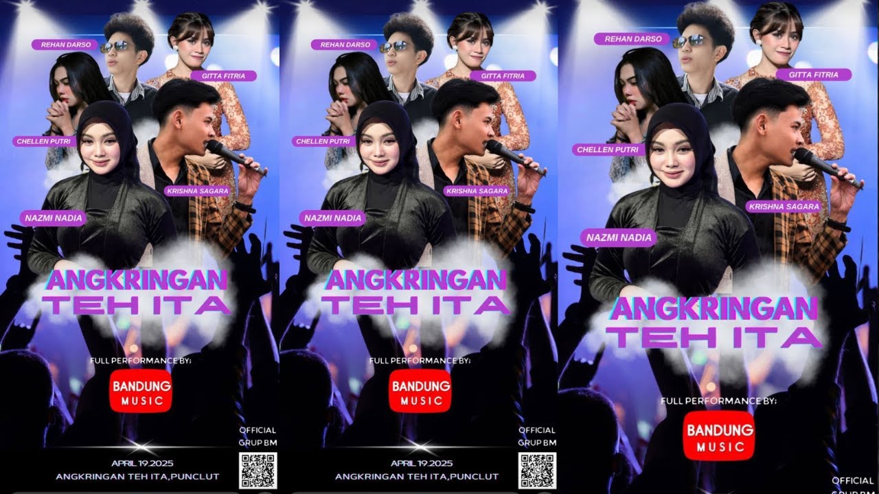 🔴[LIVE] ANGKRINGAN TEH ITA - BANDUNG MUSIC |NAZMI, KRISNA, CHELLEN, REHAN, GITA, SABTU 19 APRIL 2025