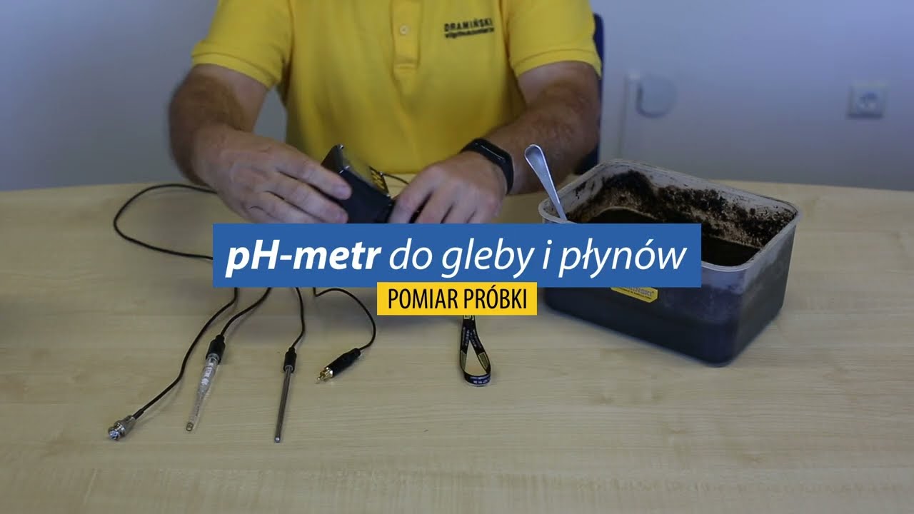 pH-metr Dramiński do gleby i płynów – Jak zbadać PH gleby?
