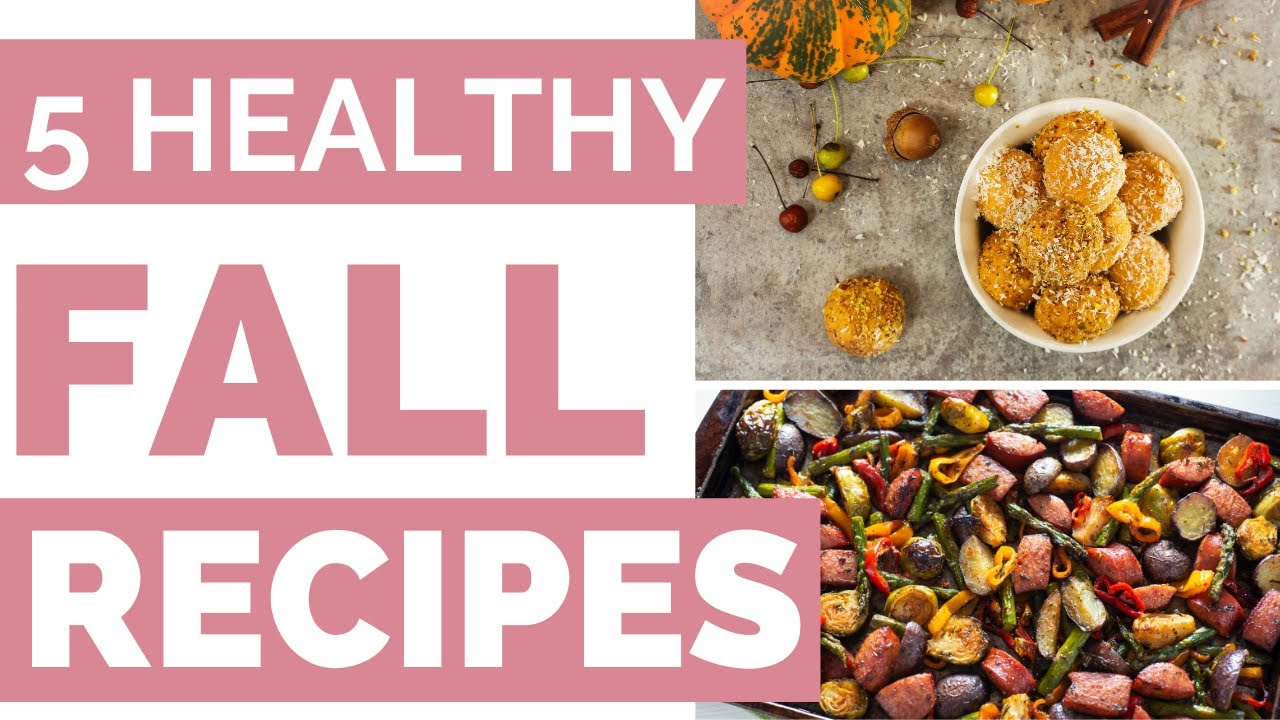 5 HEALTHY FALL RECIPES 🍁🍂🎃 (you need to try these!)