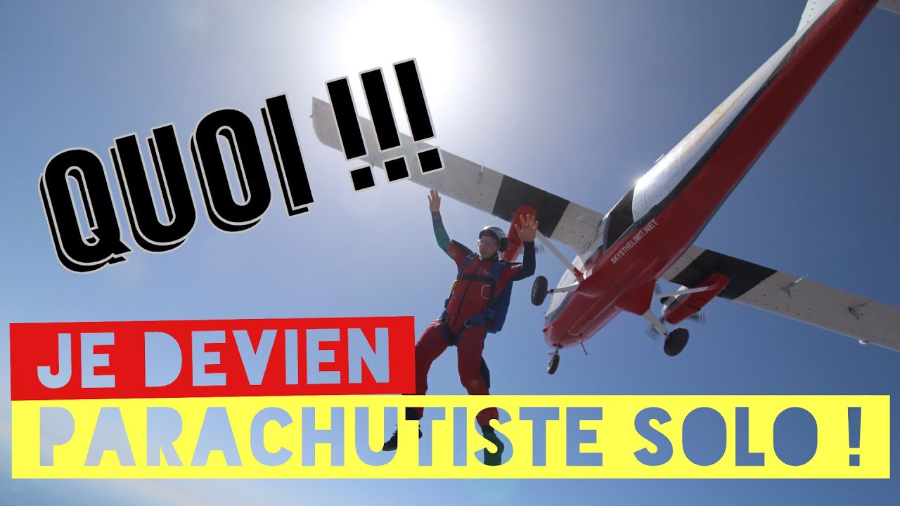 PAC RAPHAEL - JE devien parachutiste licencié chez Parachute voltige !