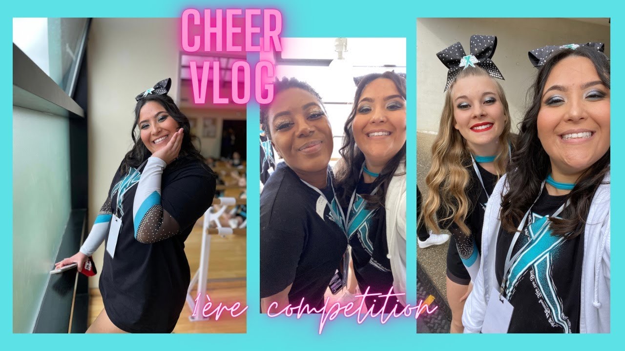 Cheer Vlog 5 - 1ère compétition : En route vers les qualifs 2022 - Cheer Excess Empire