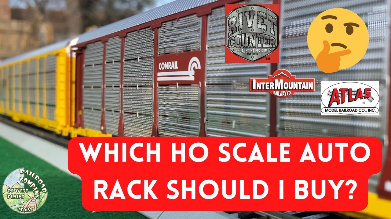 HO Scale Auto Racks Comparison