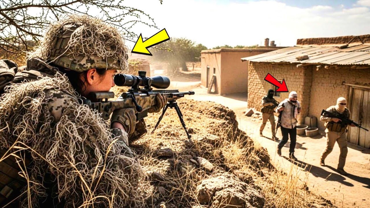 They Never Spotted Her: Female Sharpshooter's Tactical Hostage Extraction Deep in Enemy Territory