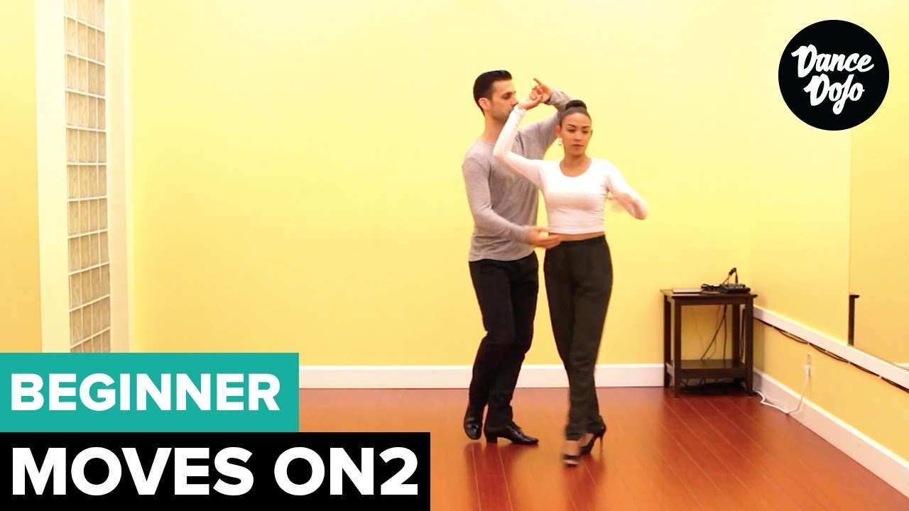 Внутренний поворот &mdash; сальса-повороты и вращения для начинающих On2 | TheDanceDojo