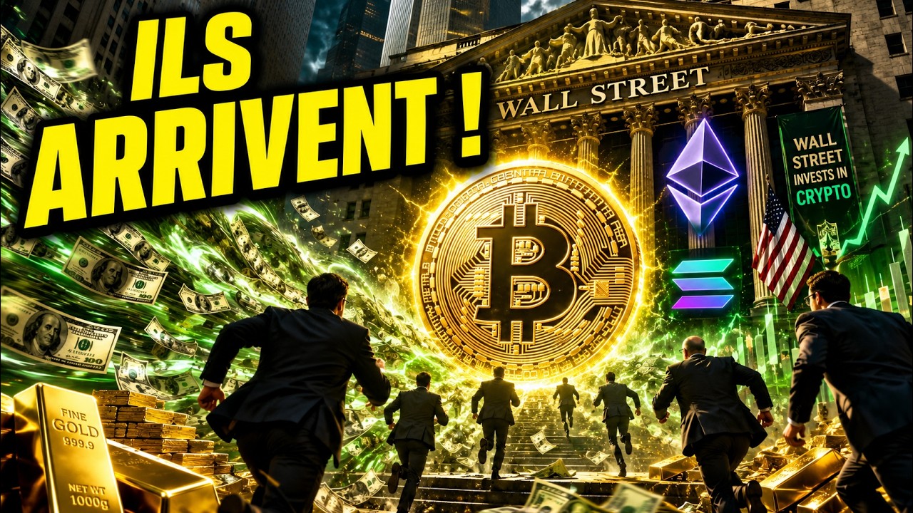 🚨 LES G&Eacute;ANTS DE LA FINANCE SE RUENT SUR LES CRYPTOS !