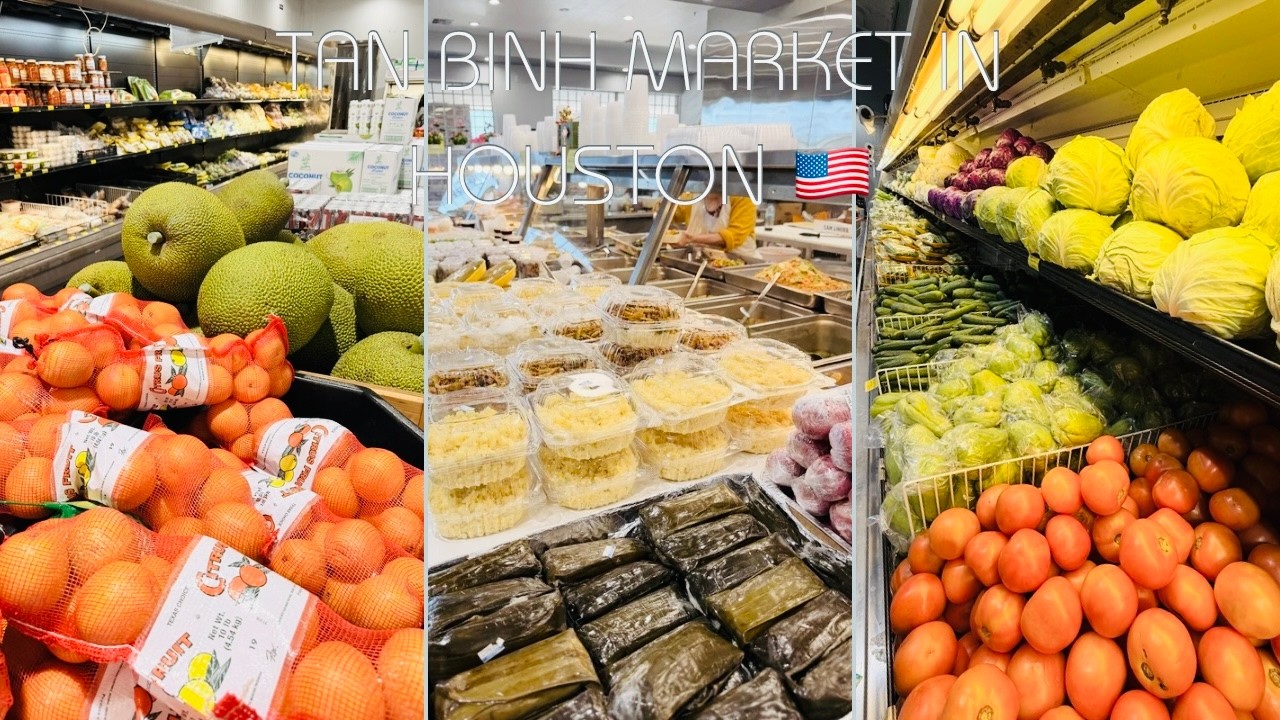 Explore Tan Binh Market in Houston, Texas | Shopping with me | #32