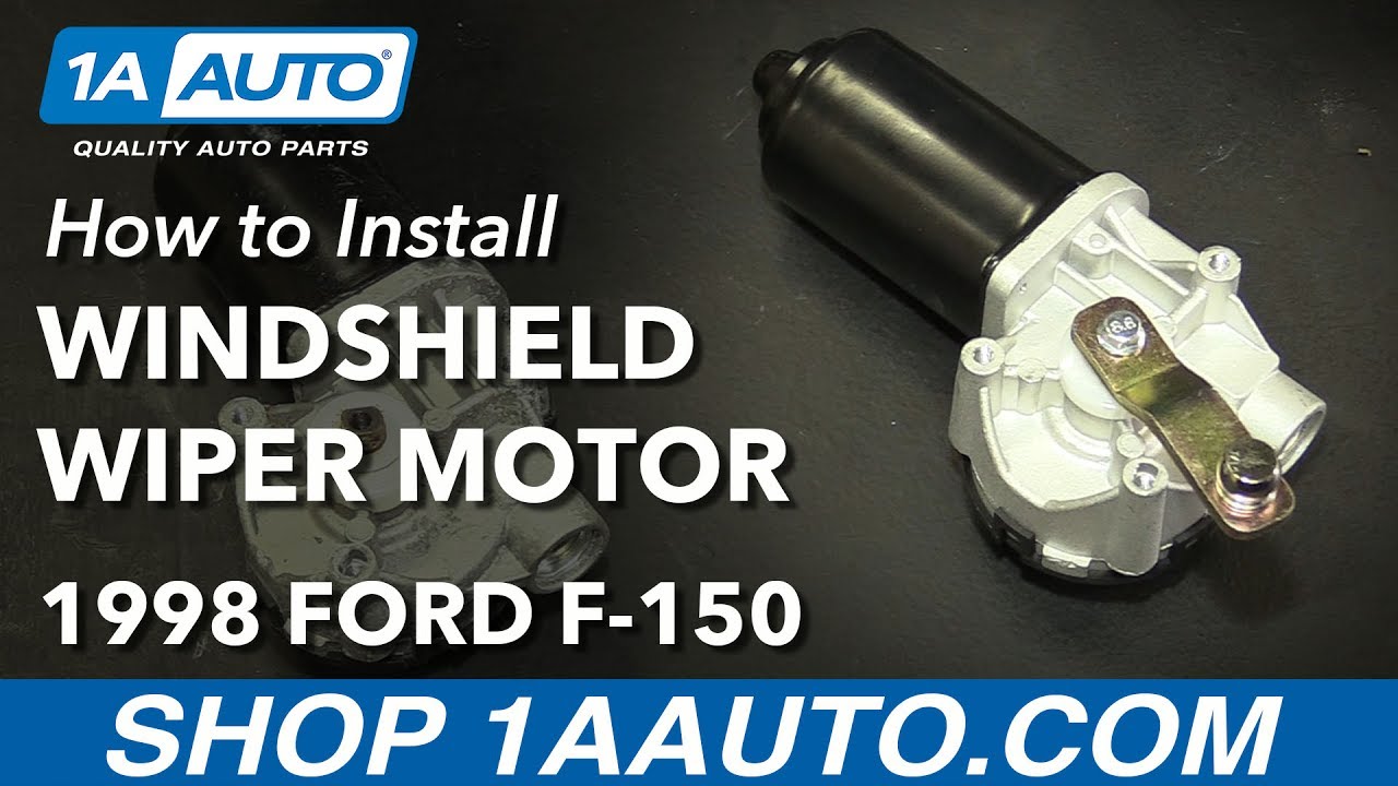 How to Replace Windshield Wiper Motor 97-03 Ford F-150