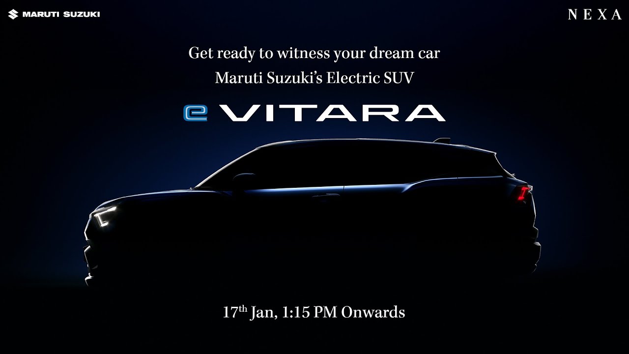 Introducing Maruti Suzuki Electric SUV : e VITARA