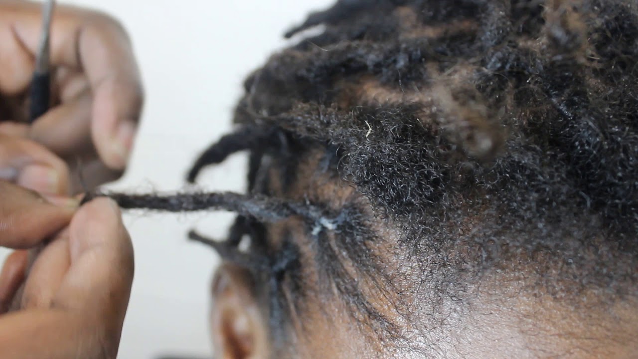 HOW TO RETOUCH DREADLOCKS