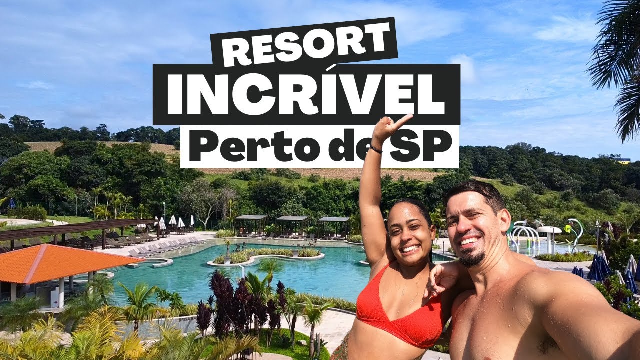 RESORT INCRÍVEL PERTO DE SÃO PAULO com PENSÃO COMPLETA (Cyan Resort)