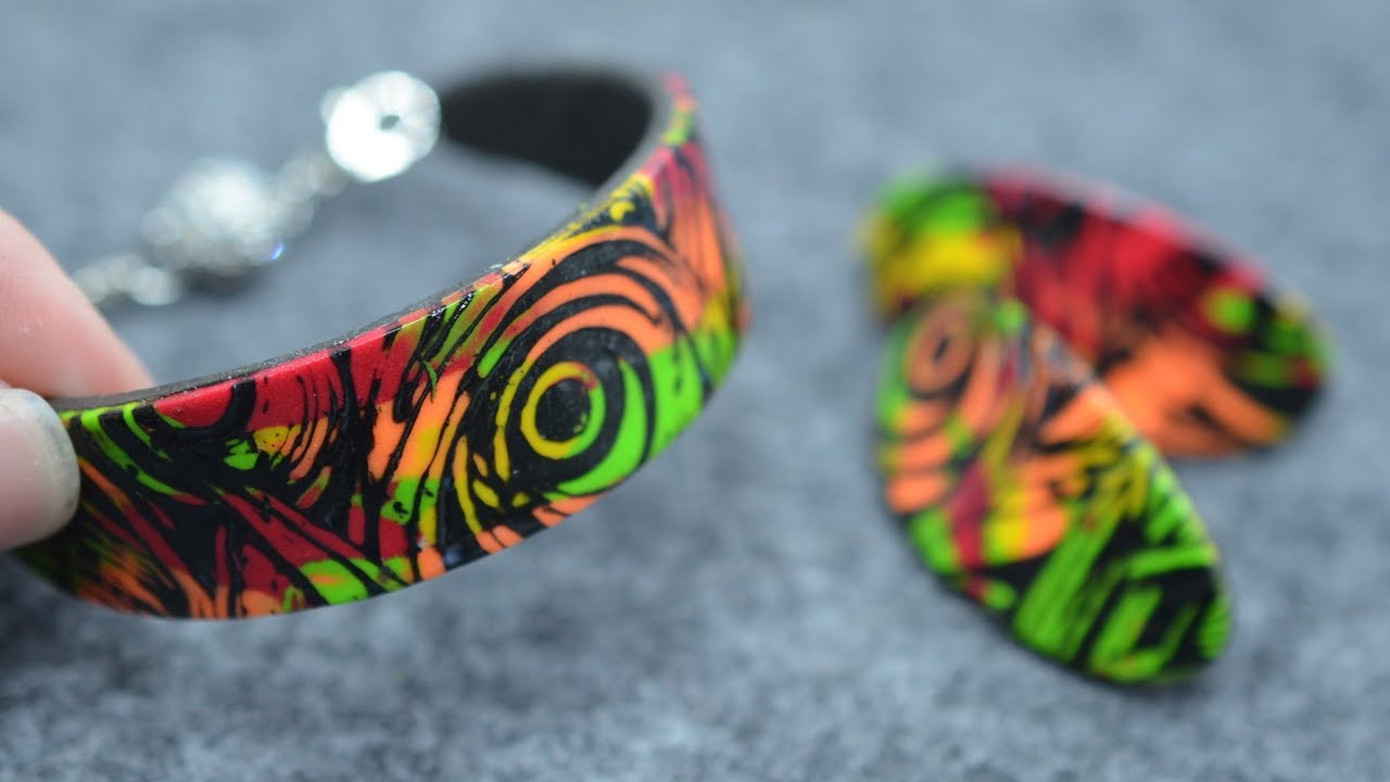 Polymer Clay Tutorial: Crafting Beautiful Bracelets and Earrings