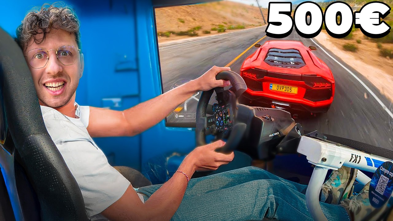 Ho costruito un SIMULATORE di GUIDA con SOLO 500€!!