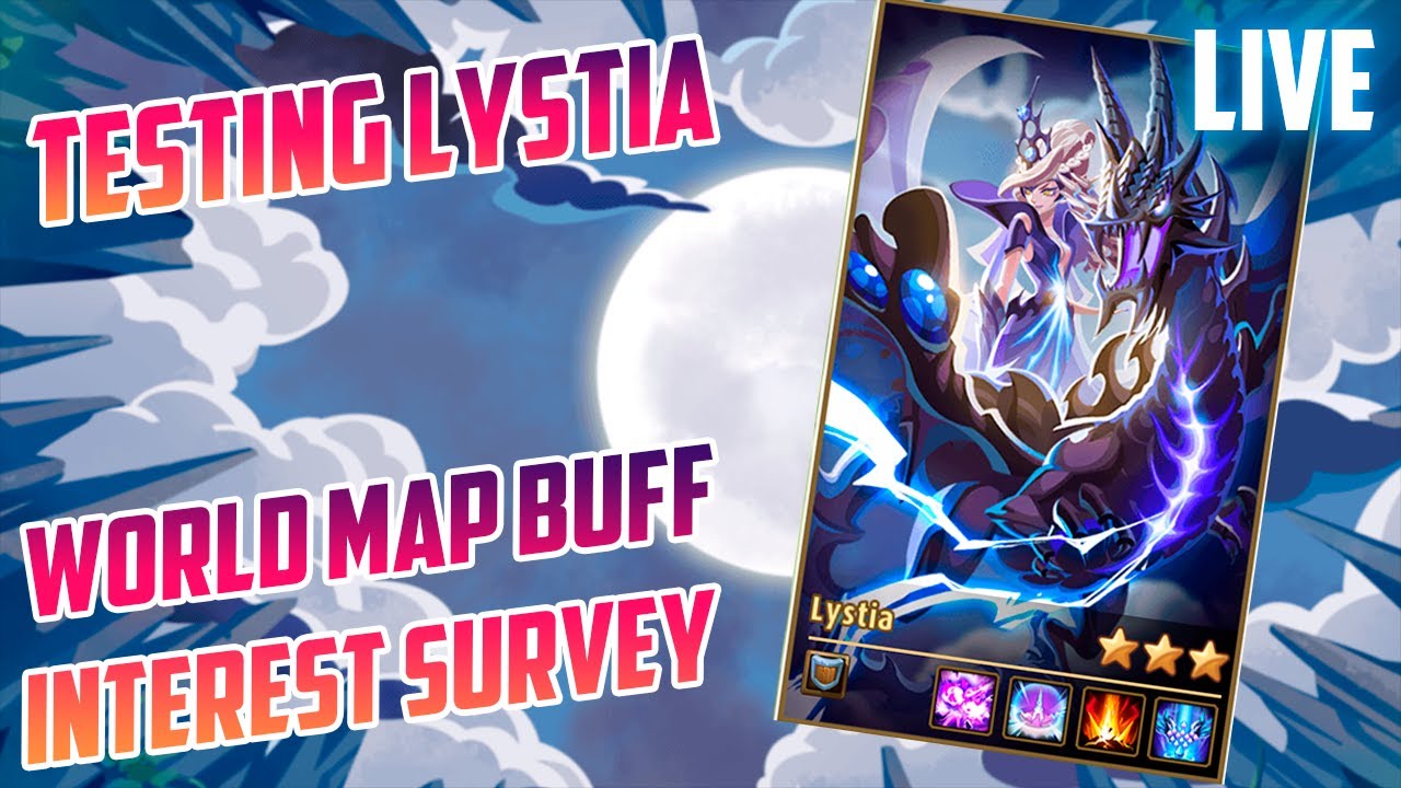 LIVE STREAM | Magic Rush: Testing Lystia + SURVEY | Тест Лустии + ОПРОС [Ru,Eng voice]