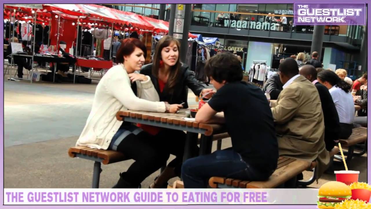 Guestlist guide to eating for free!