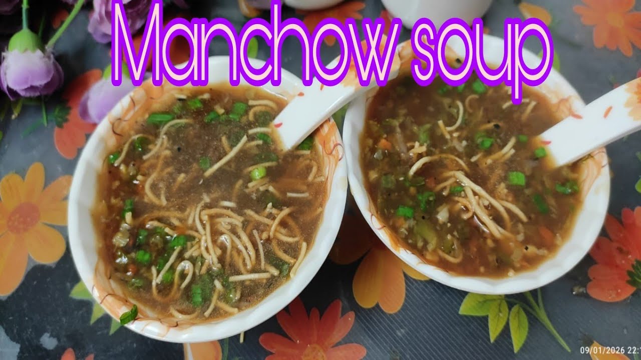 एक बार पिया बार बार पिओगे होममेड manchow soup  😋😋
