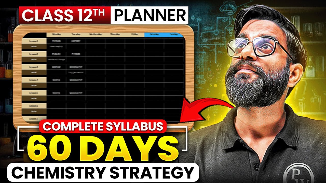 Score 95% in Chemistry | 60 Days Strategy | Class 12th UP Board
