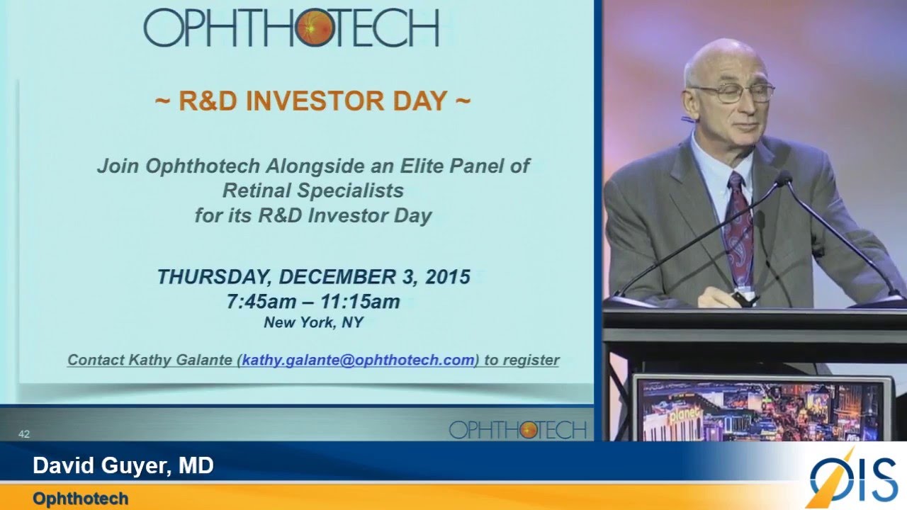 Ophthotech Corporation - OIS@AAO 2015