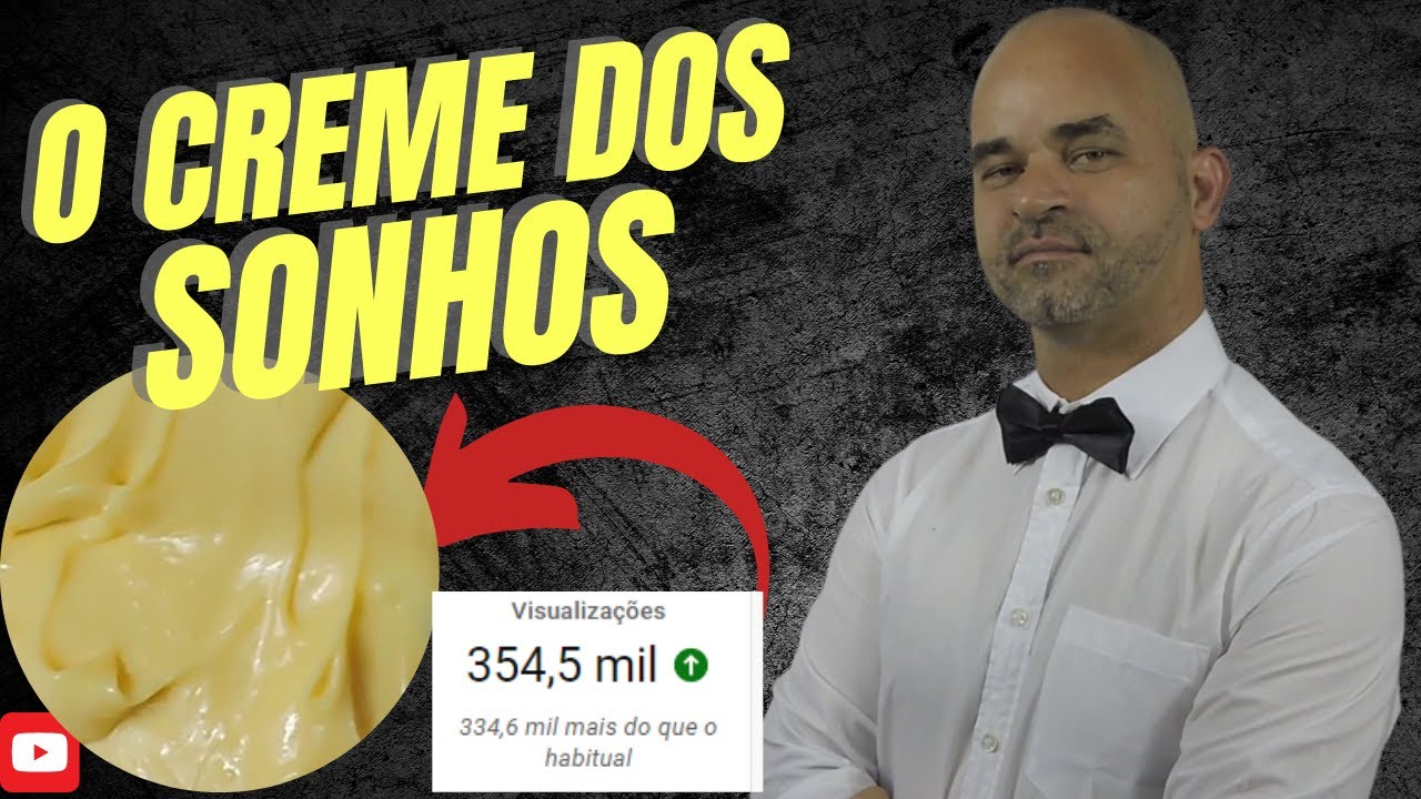 Creme de Confeiteiro Para Recheio de Pães e Bolos