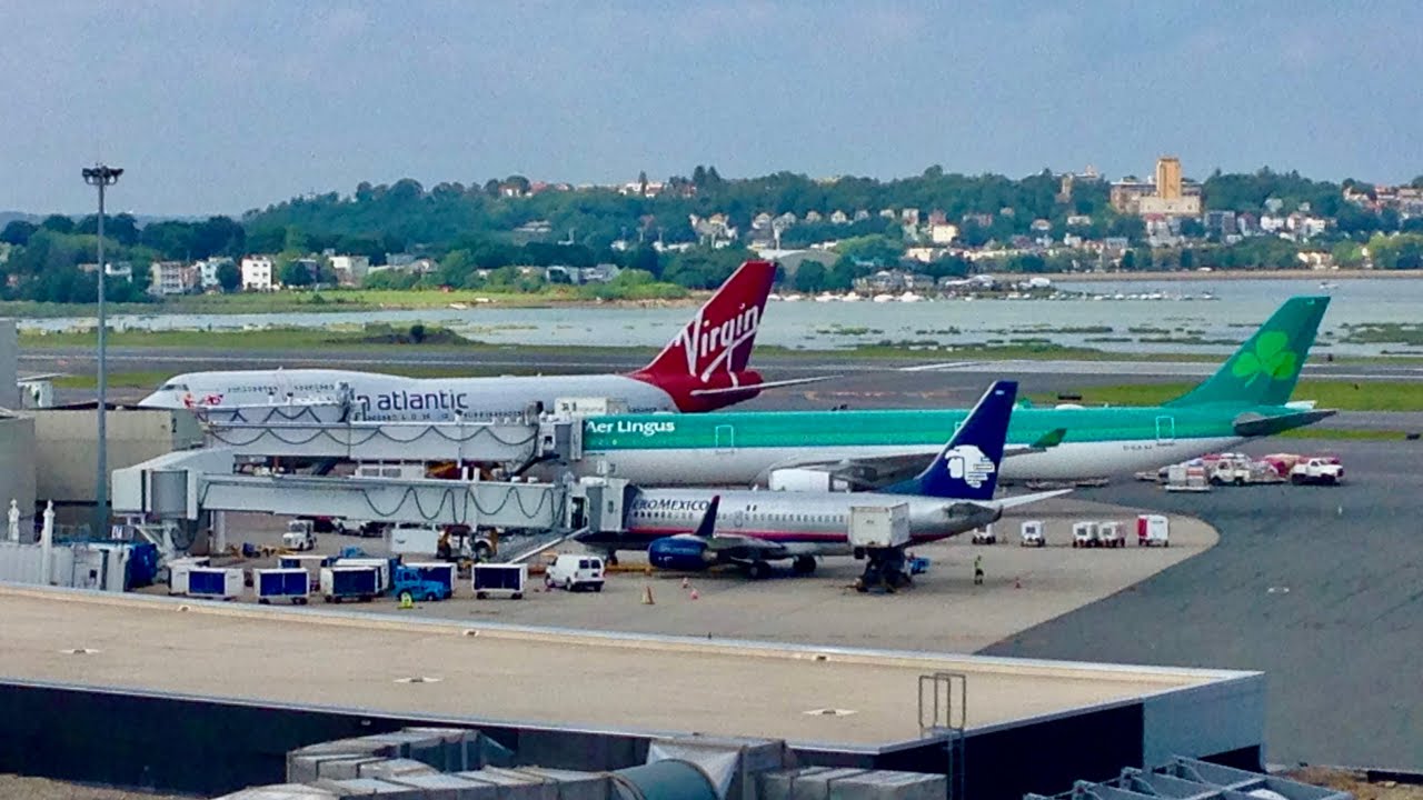 Plane Spotting @ Boston Logan Airport - Summer 2015