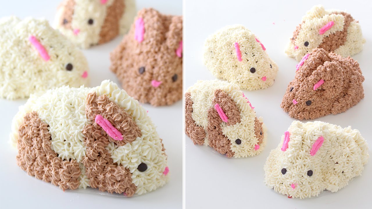 Easter Bunny Cakes Recipe