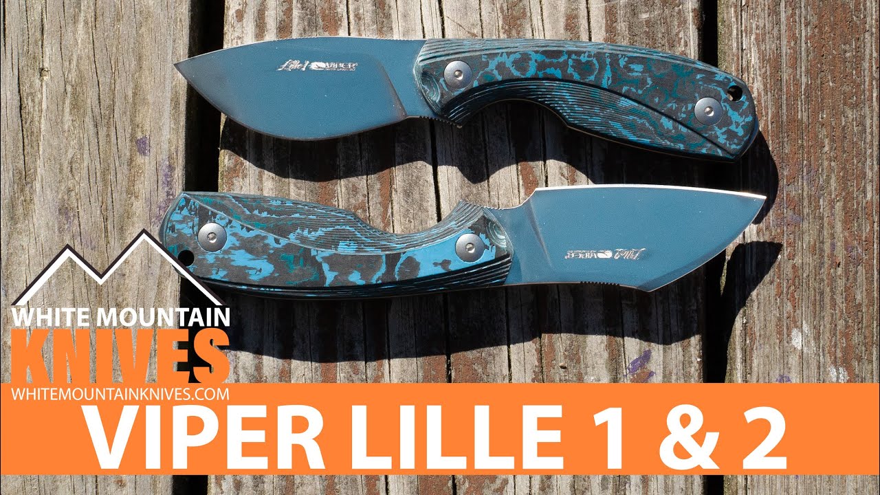 Viper Lille1 and Lille2 FCA Fixed Blade Knives - Quick Look