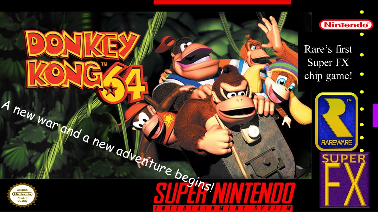 Donkey Kong 64 - Creepy Castle: Minecart (SNES Remix)