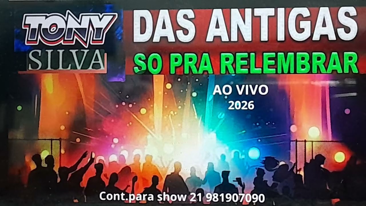 Se escreva no canal e deixe seu like 04/12 2026. TONY SILVA AO VIVO NO Rio de Janeiro 