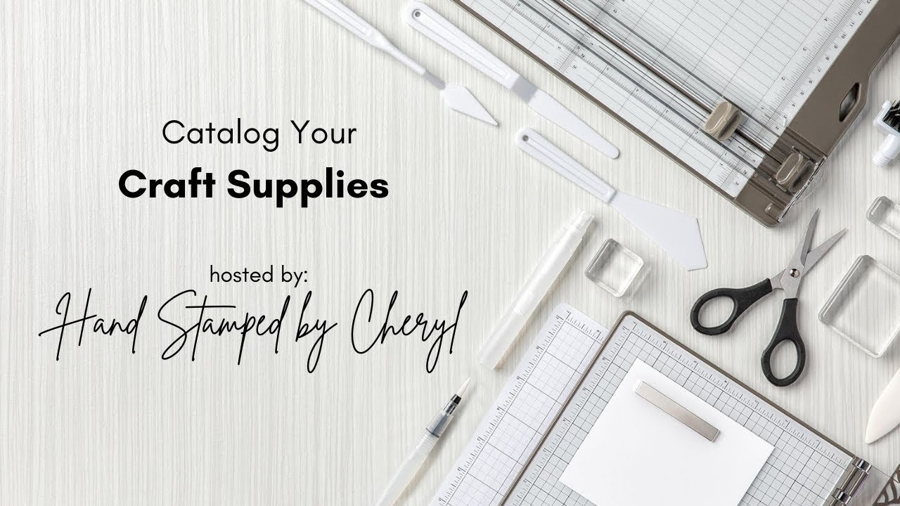Catalog Your Craft Supplies