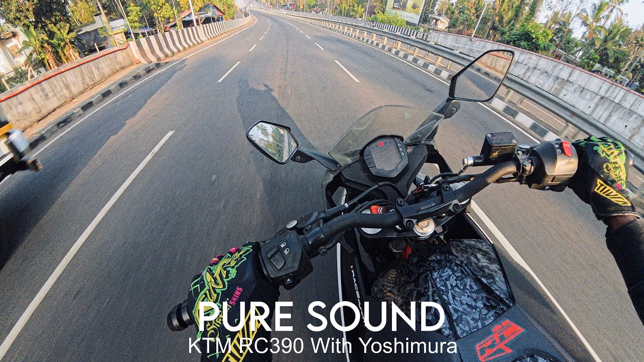 KTM RC 390 BS4 with BS6 Kit | Duke Handlebar + Yoshimura Pure sound 