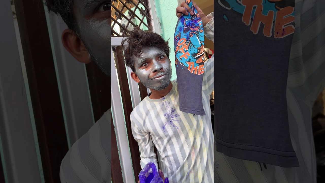Holi Special 2025 🤪 Part - 2 #shorts #youtubeshorts #shortsfeed #holi #holi2025 #comedy