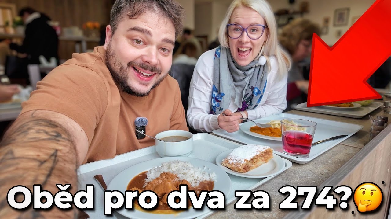 MENÍČKO ZE SAMOOBSLUŽNÉ JÍDELNY VS Z RESTAURACE🍽️BISTRO ČTYŘLÍSTEK A RESTAURACE HARMONIE BŘECLAV👨🏻‍🍳