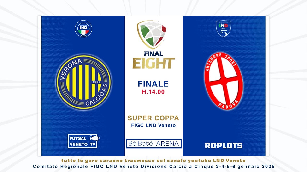 ⚽ Verona c5 🆚 Antenore Sport Padova