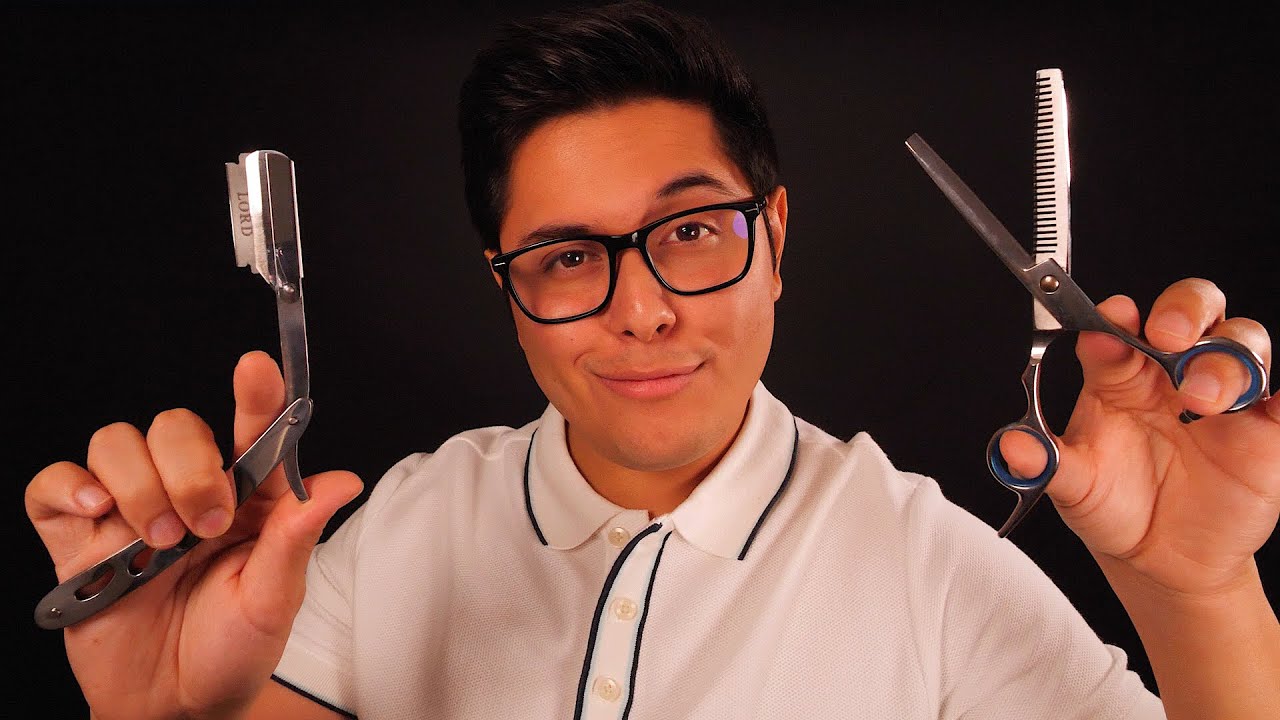 ASMR | ULTRA FAST & AGGRESSIVE Haircut & Shave Session
