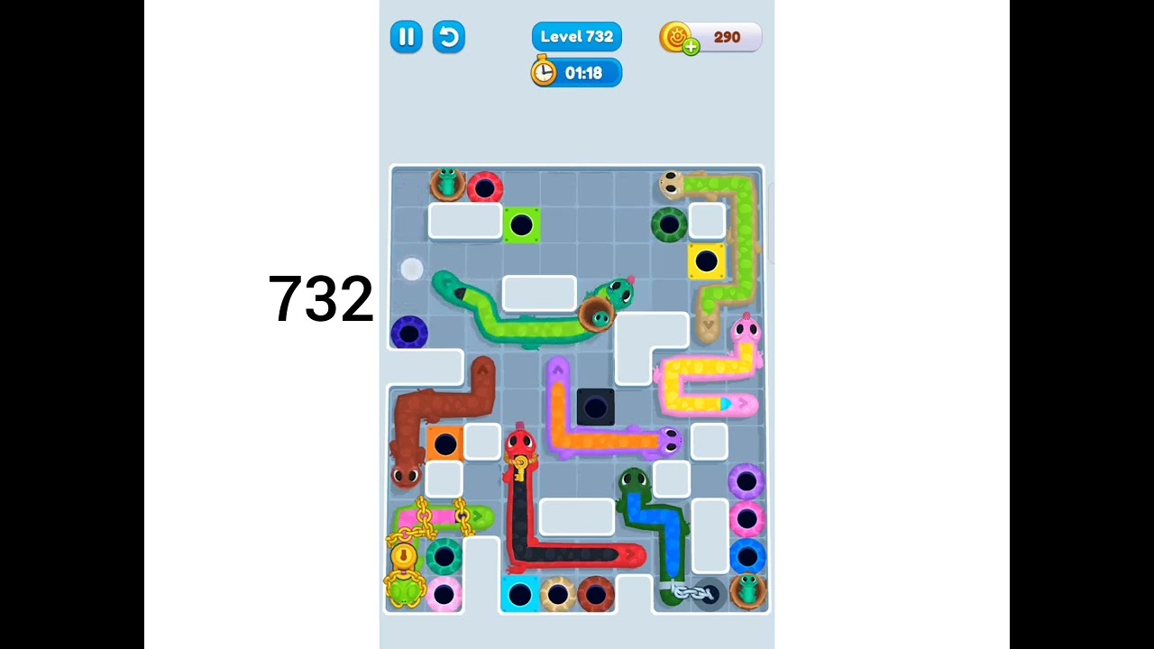 Gecko Out Level 732 Walkthrough