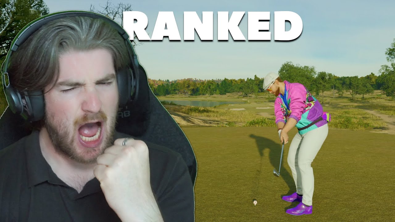 INSANE RANKED MATCHES IN PGA TOUR 2K25...