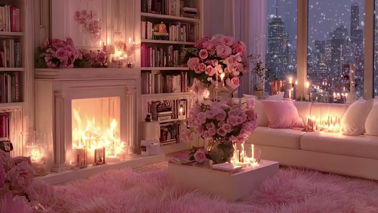 Relaxing Piano Music for Deep Sleep 🔥 Calm Fireplace Ambience | Peaceful Piano & Fire Sounds