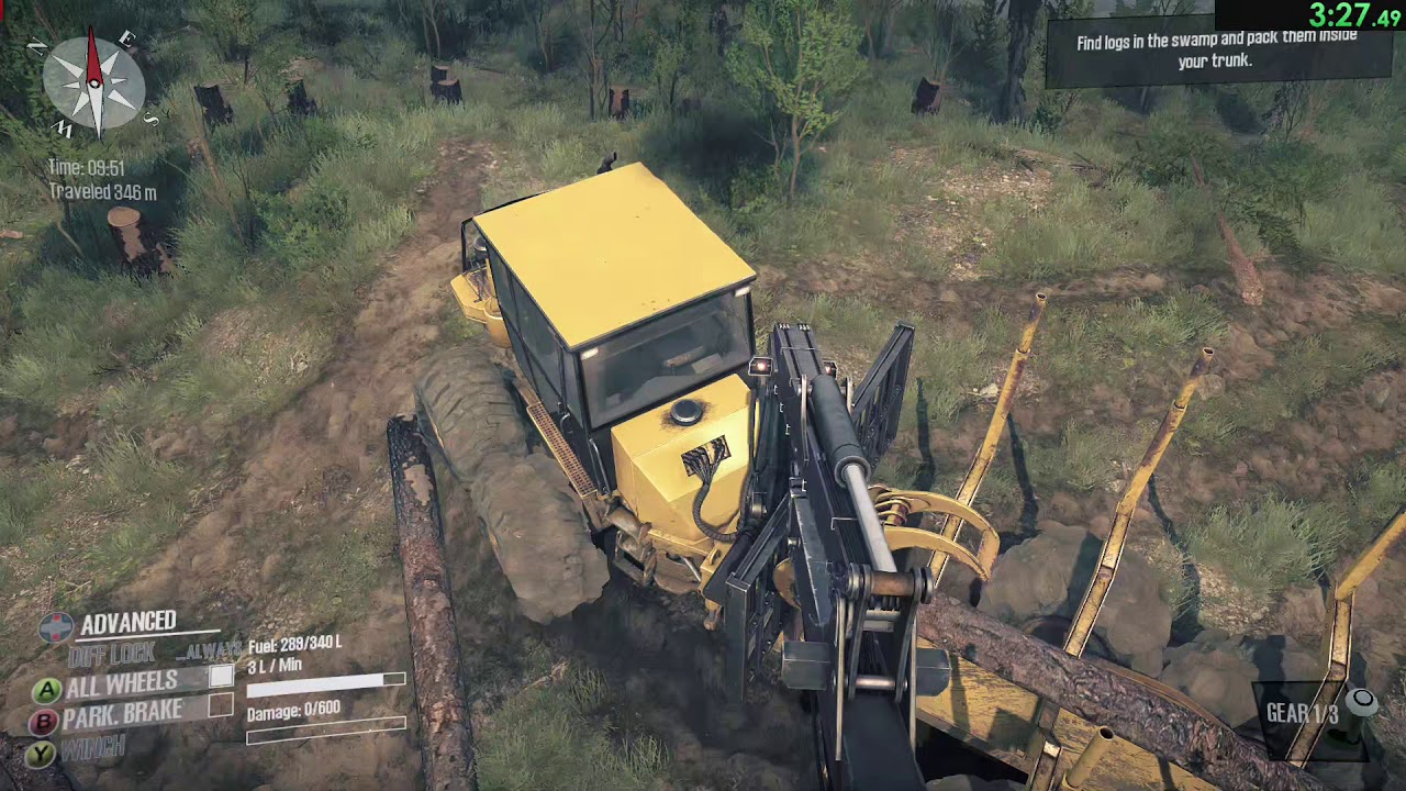 Mudrunner: Crane Operator II Speedrun Any% 9:02.09