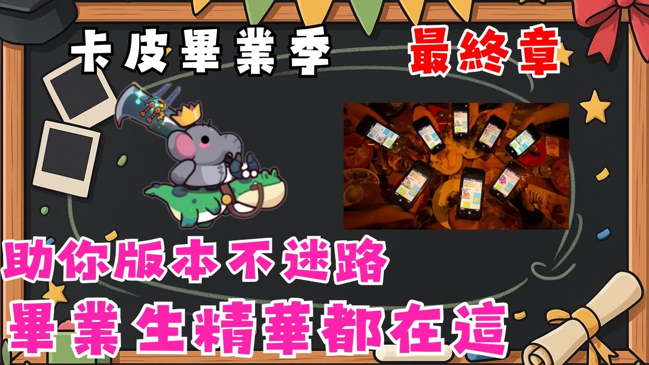 【卡皮巴拉GO!】卡皮畢業季-最終章 | 畢業生致詞 | 最後的大補丸 | 玩過卡皮的留言