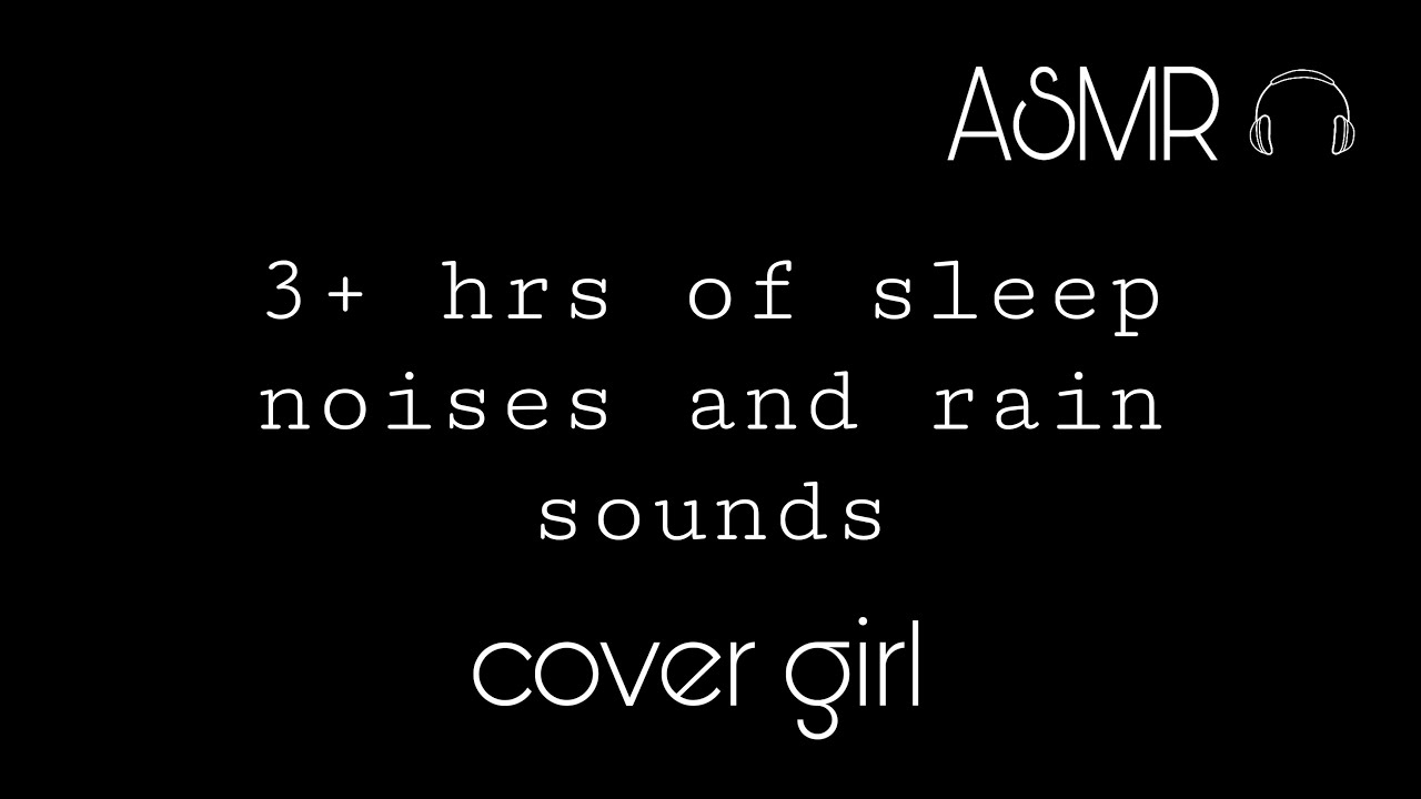 [F4A] gf sleeps with you [rain ambiance][sleep aid][sleep noises][asmr gf]