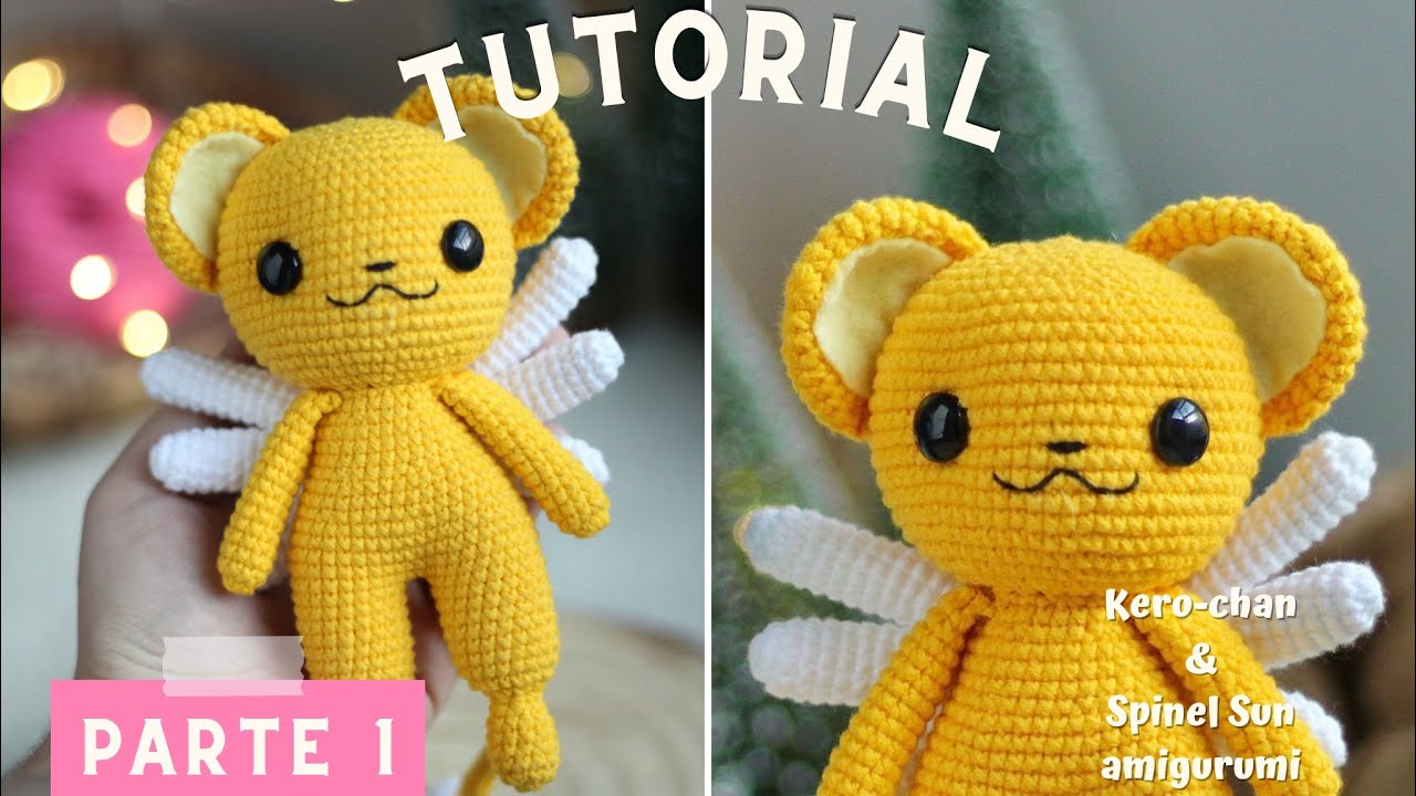 TUTORIAL KERO-CHAN E SPINEL SUN EM AMIGURUMI - AMIGURUMIS DA VIT