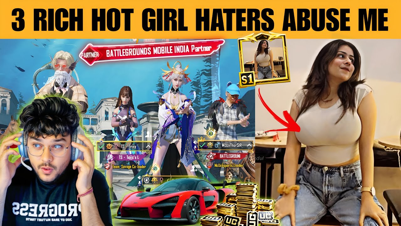Ultimate BGMI Noob Pranks Compilation RANDOM NOOB ASSAMI GIRL IN MY LOBBY🥰